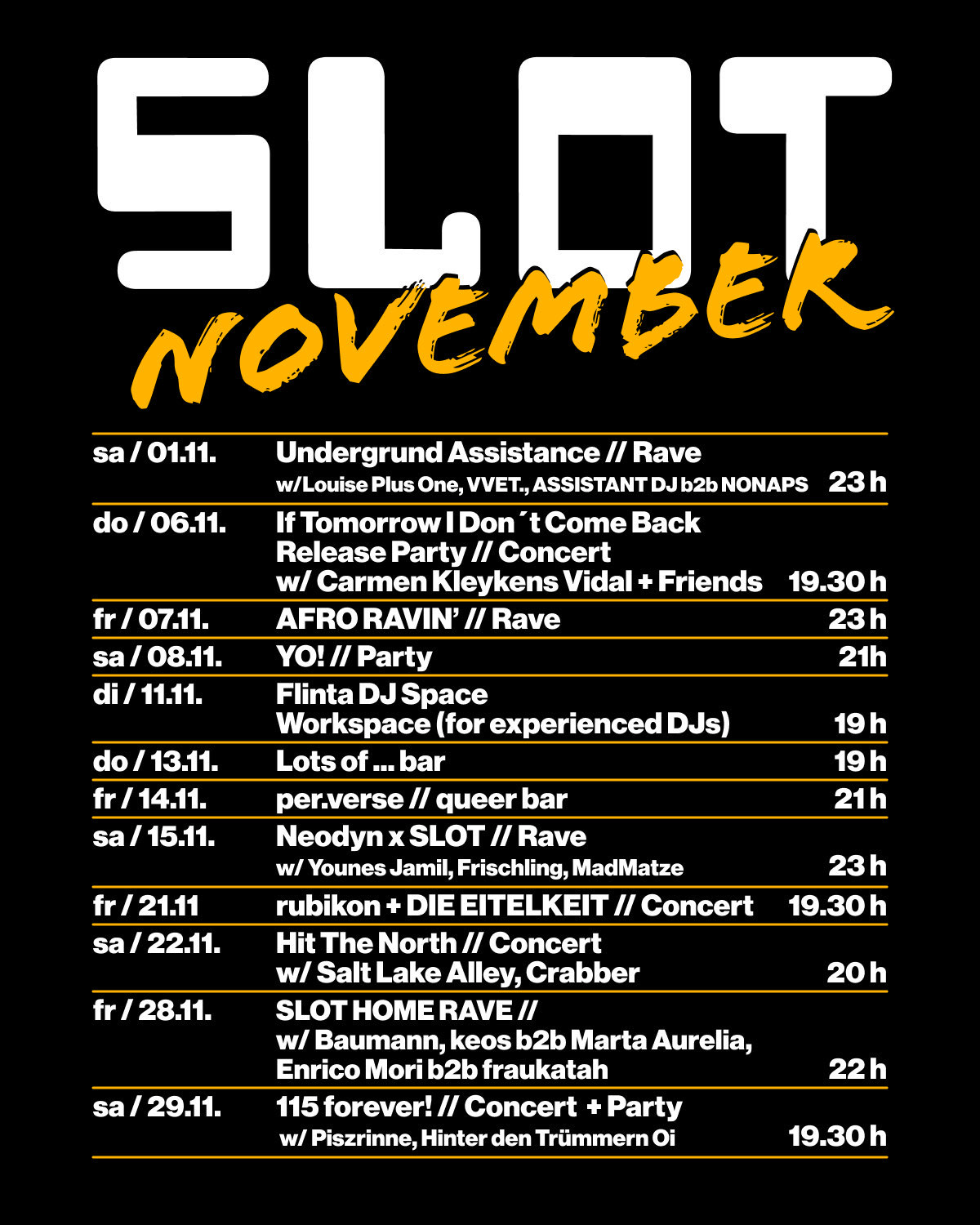 Slot-November